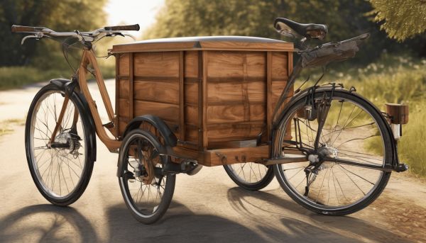 Remorque en bois pour vélo : le choix surprenant pour un voyage confortable
